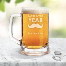 Father Glass Beer Mug