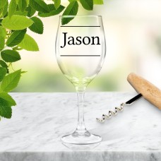Name Wine Glass