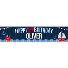 Nautical Party Banner