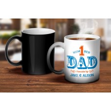 Number 1 Dad Magic Mug
