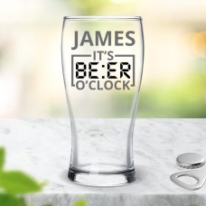 O'Clock Standard Beer Glass