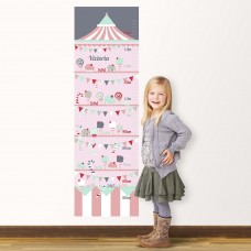 Party Wall Decal Height Chart