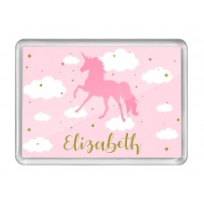 Pink Unicorn Fridge Magnet