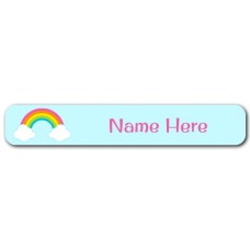 Rainbow Mini Name Label