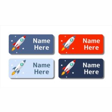 Rockets Rectangle Name Label