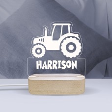 Tractor Personalised Night Light