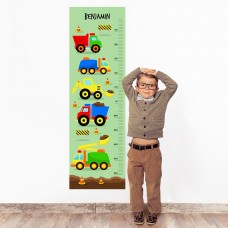 Truck Wall Decal Height Chart