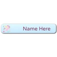Unicorn Mix Mini Name Label