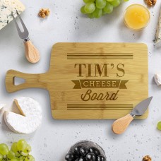 Tim's Cheese Rectangle Bamboo Paddle Board
