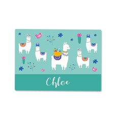 Llama Wipe Clean Placemats