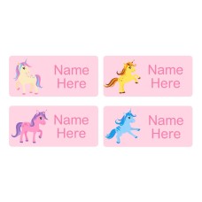 Unicorn Rectangle Name Labels