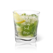Add Your Own Message Tumbler Glass