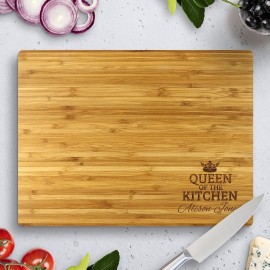 Queen of the Kitchen Bamboo Cutting Board