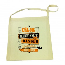 Keep Out Halloween Tote Bag