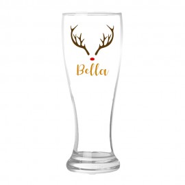 Reindeer Premium Beer Glass
