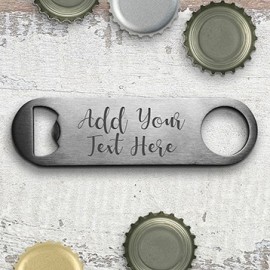 Add Your Own Message Engraved Bottle Opener
