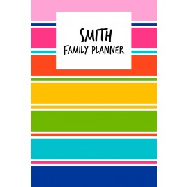 Colourful Family Planner Calendar