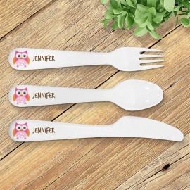 Owl Kids Cutlery Set