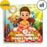 "Learns Please and Thank You" Personalized Story Book