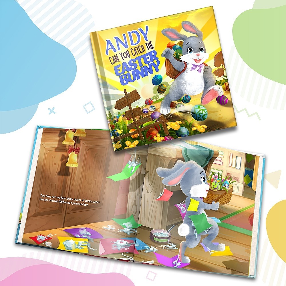 "Catch the Easter Bunny" Personalised Story Book
