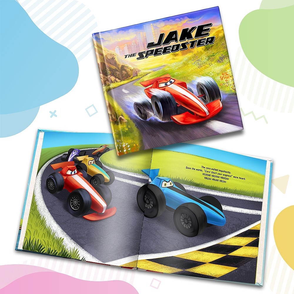 "The Speedster" Personalized Story Book