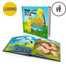 "Learns to Count" Personalized Story Book