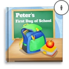 Personalized Story Book: "Peacock's First Day of School"