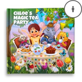 "Magic Tea Party" Personalized Story Book