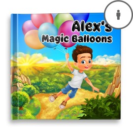 "The Magic Balloons" Personalized Story Book
