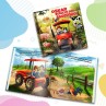 "Visits the Farm" Personalised Story Book - DE