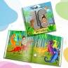 "The Ten Dinosaurs" Personalised Story Book - FR|CA-FR