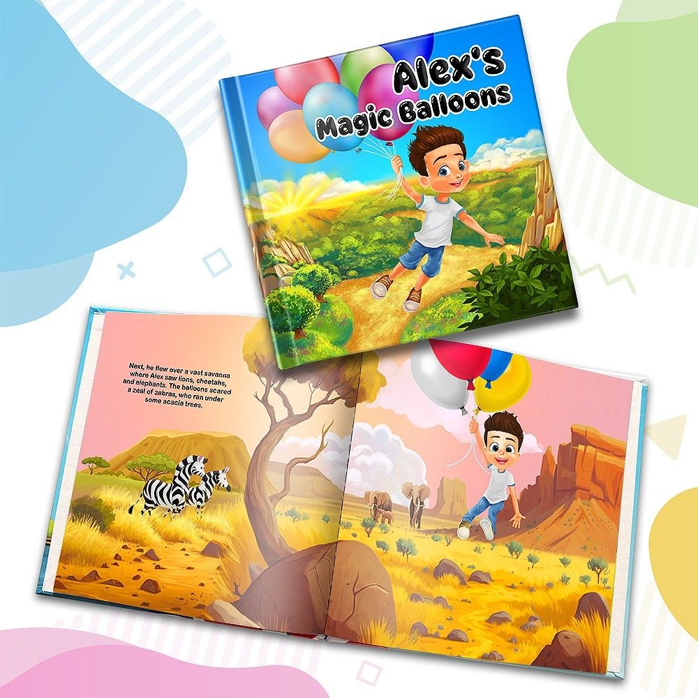"The Magic Balloons" Personalised Story Book