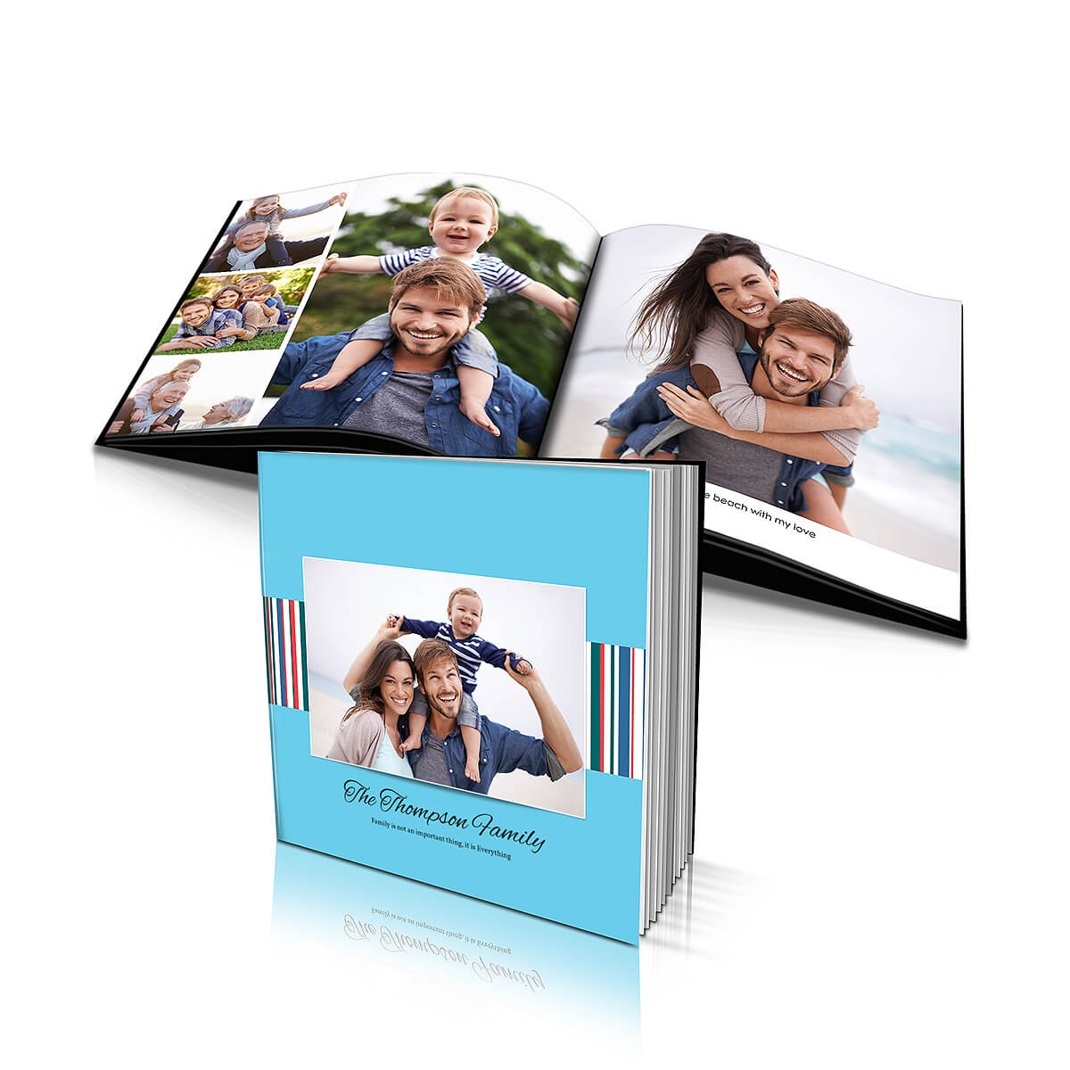 6"x6" (15x15cm) Soft Cover Book 60 pages