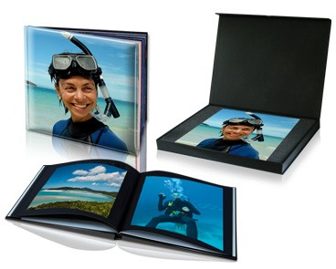 12"x12" (30x30cm) Padded Cover Book with Case 20-80 pages