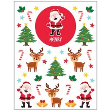 Santa Christmas Sticker Pack