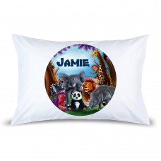 Visits the Zoo Pillow Case