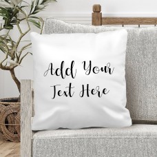 Add Your Own Message Classic Cushion Cover