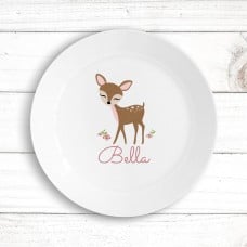 Cute Deer Kids' Plate