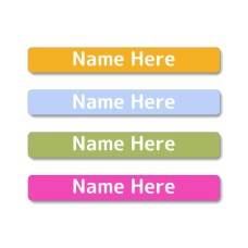 Lollipop Mini Name Label