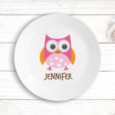 Owl Kids' Plate