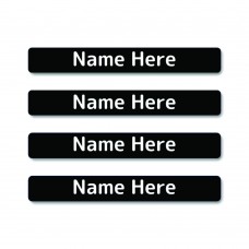 Single Colour Mini Name Labels