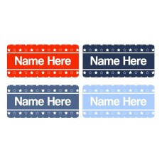 Star Rectangle Name Labels