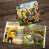 "Goes on Safari" Personalised Story Book - enBase