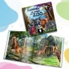 "Au zoo" - Livre d'histoire Personnalisée - FR|CA-FR