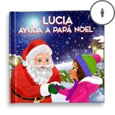 "Ayudando a Santa" Libro de cuentos personalizado - ES|MX|US-ES