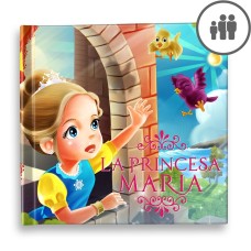 "La princesa" Libro de cuentos personalizado - MX|US-ES