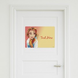 [Officeworks-API-Only] Disney Princess Belle Door Sign