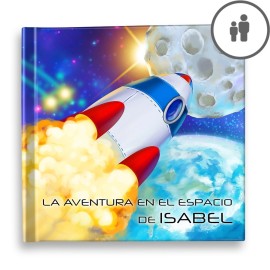 "Aventura espacial" Libro de cuentos personalizado