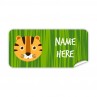 Tiger Rectangle Name Label