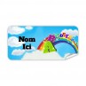 A to Z Rectangle Name Label